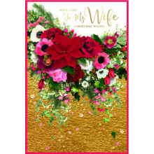 JXC2392 Wife Trad C75 Christmas Card SE32176