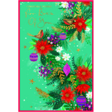 JXC2945 To Both Of You Trad C75 Christmas Card SE32177