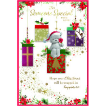JXC2715 Someone Special Female Cute C75 Christmas Card SE32178