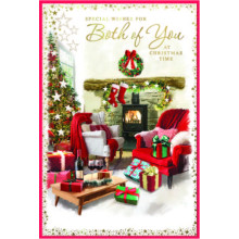 JXC2946 To Both Of You Trad C75 Christmas Card SE32183