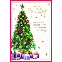 JXC2720 One I Love Male Trad C75 Christmas Card SE32191