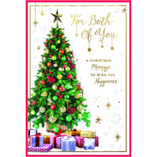 JXC2947 To Both Of You Trad C75 Christmas Card SE32191