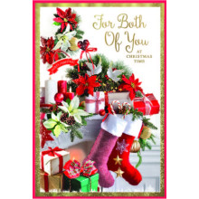 JXC2948 To Both Of You Trad C75 Christmas Card SE32192