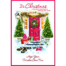 JXC2317 Open Male Trad C75 Christmas Card SE32194