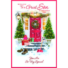JXC2514 Son Trad C75 Christmas Card SE32194