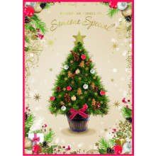 JXC2718 Someone Special Male Trad C90 Christmas Card SE32201