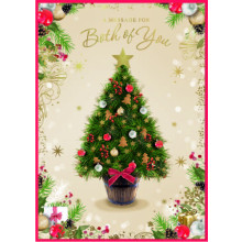 JXC2956 To Both Of You C90 Christmas Card SE32201
