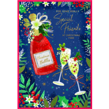 JXC2903 Special Friends Trad C50 Christmas Card SE32205
