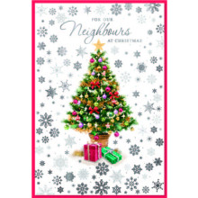 JXC3025 Neighbours Trad C50 Christmas Card SE32213