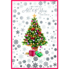 JXC2988 To All Of You Trad C50 Christmas Card SE32213
