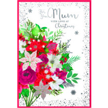 JXC2433 Mum Trad C50 Christmas Card SE32215