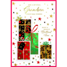 JXC2669 Grandson Trad C50 Christmas Card SE32216