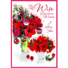 JXC2383 Wife Trad C50 Christmas Card SE32218