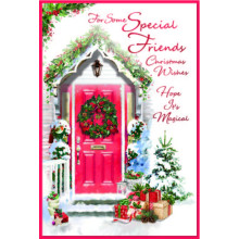 JXC2916 Special Friends Trad C75 Christmas Card SE32225