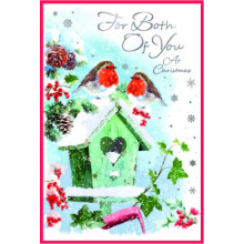 JXC2950 To Both Of You Trad C75 Christmas Card SE32226
