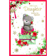JXC2490 Daughter Cute C75 Christmas Card SE32230