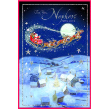 JXC2591 Nephew Trad C75 Christmas Card SE32231