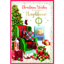 JXC3021 Neighbour Male Trad C50 Christmas Card SE32237