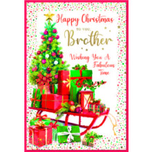 JXC2549 Brother Trad C50 Christmas Card SE32240