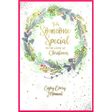JXC2714 Someone Special Female Trad C75 Christmas Card S32254