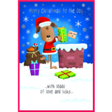 JXC3051 To the Dog C50 Christmas Card SE32260