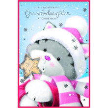 JXC2653 Grand-daughter Juvenile C75 Christmas Card SE32263