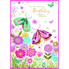 Open Female Isabel's Garden Card SE32271