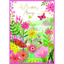 Open Female Isabel's Garden Card SE32273