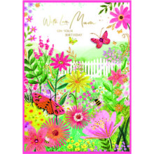 Mum Isabel's Garden Card SE32273