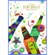 Open Male Isabel's Garden Card SE32274