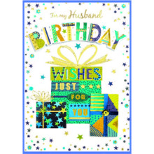 Husband Birthday Isabel's Garden Card SE32275