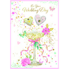 Wedding Day Isabel's Garden Card SE32283