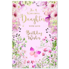 Daughter Trad C50 Card SE32286
