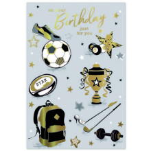 Open Male Sport C50 Card SE32289