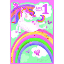 Age 1 Girl C50 Card SE32304