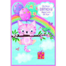 Open Juvenile Girl C50 Card SE32305