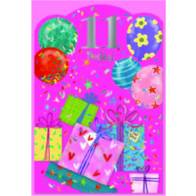 Age 11 Girl C50 Card SE32307