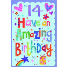 Age 14 Girl C50 Card SE32308