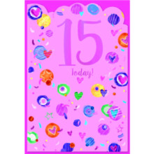 Age 15 Girl C50 Card SE32309