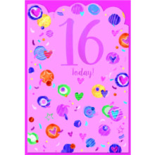 Age 16 Girl C50 Card SE32309