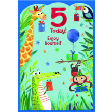 Age 5 Boy C50 Card SE32311