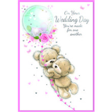 Wedding Day Cute C50 Card SE32322