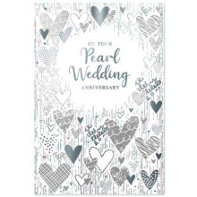 Your Pearl Anniversary Trad C50 Card SE32324