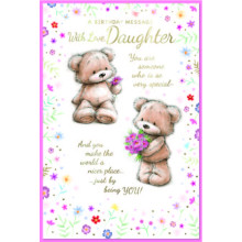 Daughter Cute C75 Card SE32327