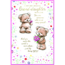 Grand-daughter Cute C75 Card SE32327