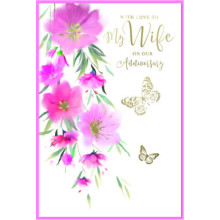 Wife Anniversary Trad C75 Card SE32328