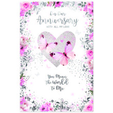 Our Anniversary Trad C75 Card SE32339