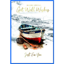 Get Well Male Trad C50 Card SE32355