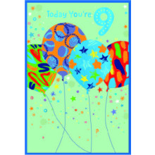Age 9 Boy C50 Card SE32360