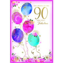 Age 90 Female C50 Card SE32365